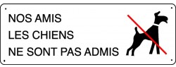 animaux non admis